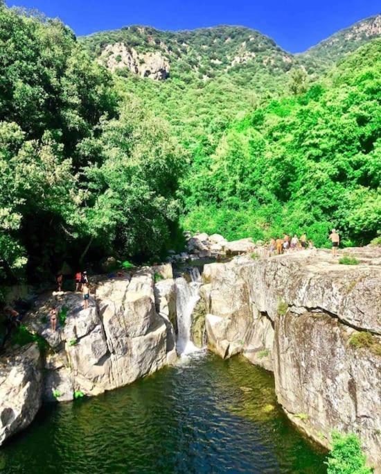 Casa Arena Authentique Maison De Village Avec Piscine Au Coeur De L'Alta Rocca - Zoza Kültér fotó