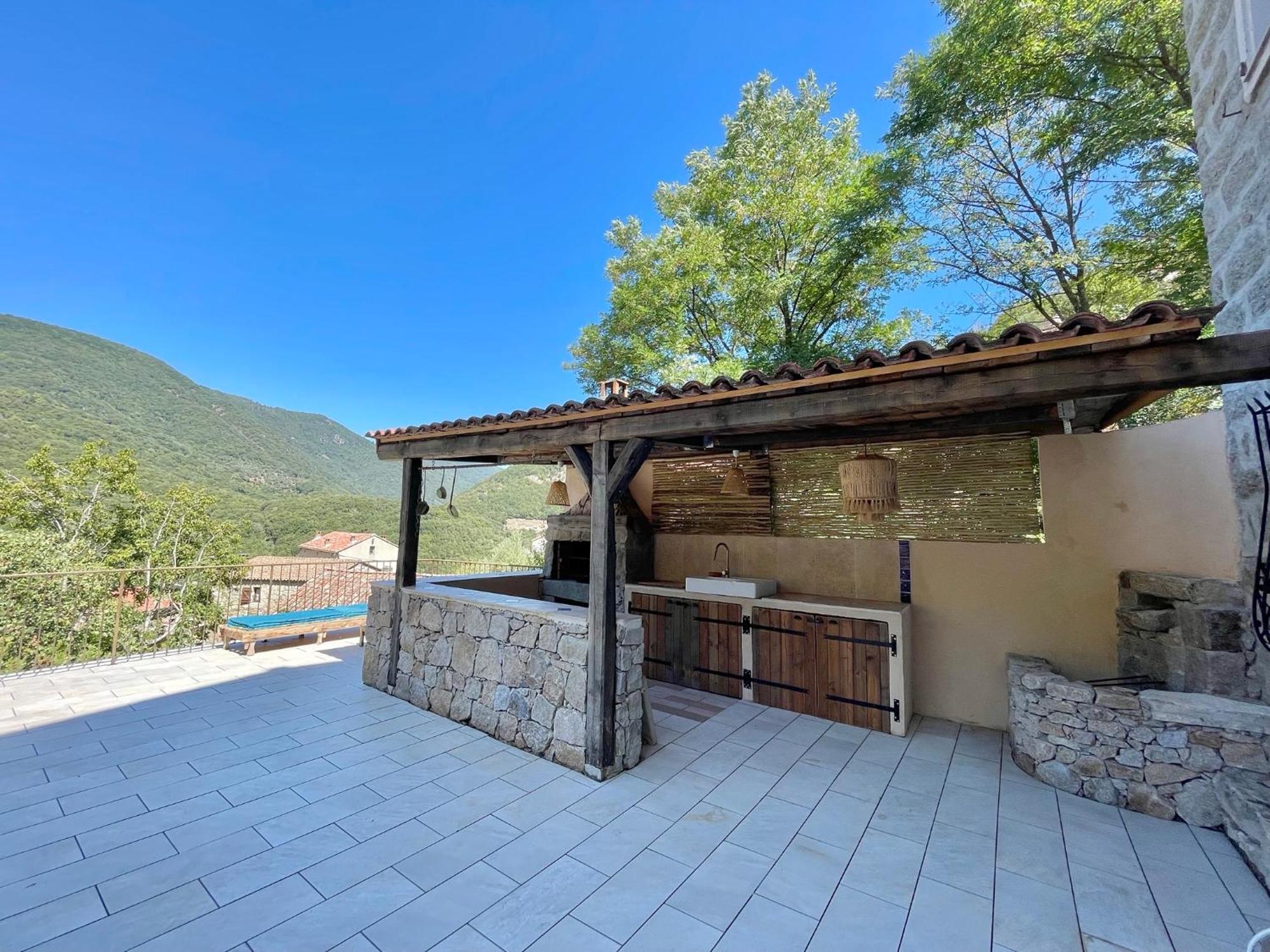 Casa Arena Authentique Maison De Village Avec Piscine Au Coeur De L'Alta Rocca - Zoza Kültér fotó