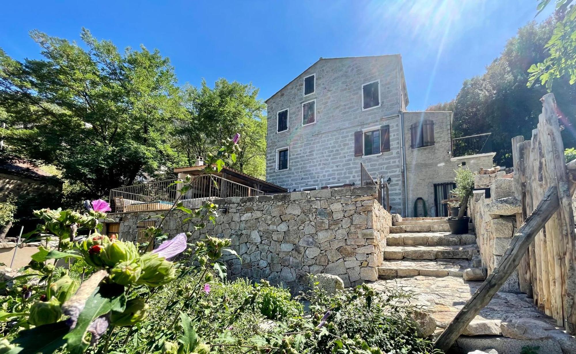 Casa Arena Authentique Maison De Village Avec Piscine Au Coeur De L'Alta Rocca - Zoza Kültér fotó
