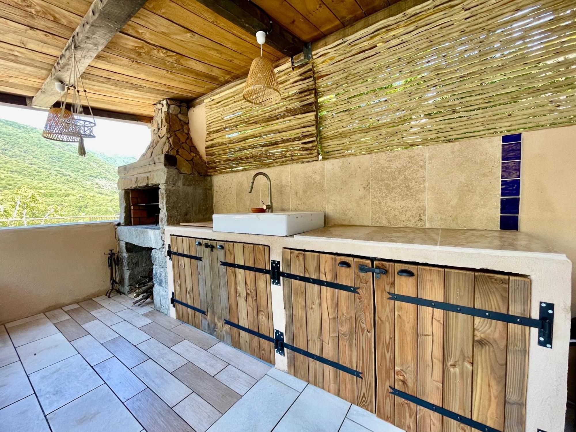 Casa Arena Authentique Maison De Village Avec Piscine Au Coeur De L'Alta Rocca - Zoza Kültér fotó