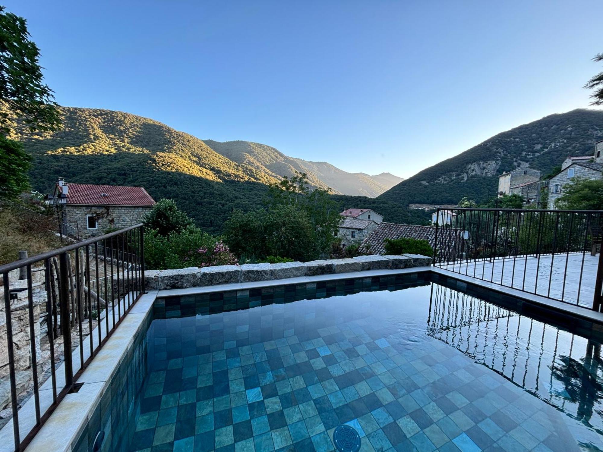 Casa Arena Authentique Maison De Village Avec Piscine Au Coeur De L'Alta Rocca - Zoza Kültér fotó