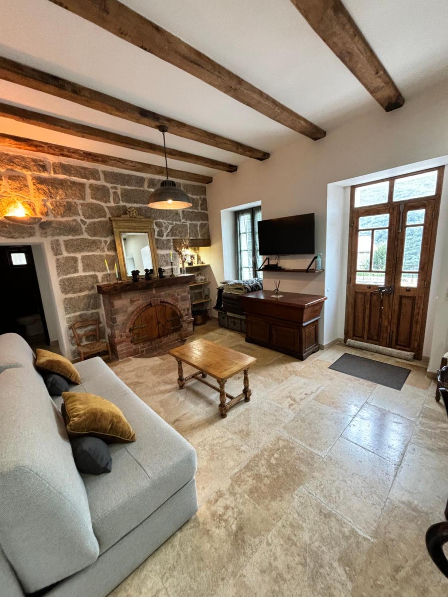 Casa Arena Authentique Maison De Village Avec Piscine Au Coeur De L'Alta Rocca - Zoza Kültér fotó